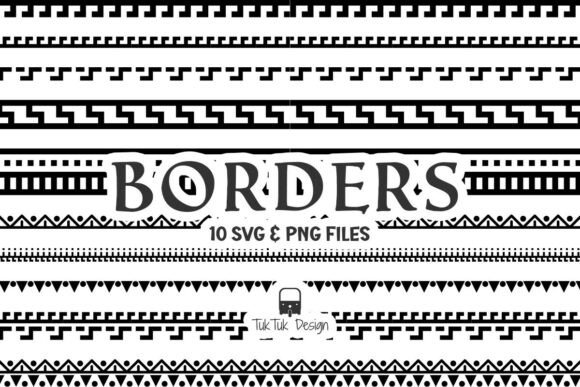 Border Line Frame Design Shape SVG PNG Graphics