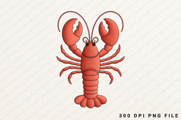 Lobster Sublimation PNG Clipart